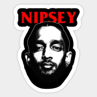 Nipsey - Engraving Sticker